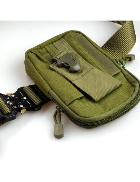 MILITARY GREEN TACTICAL BELT HIGH RESISTANCE