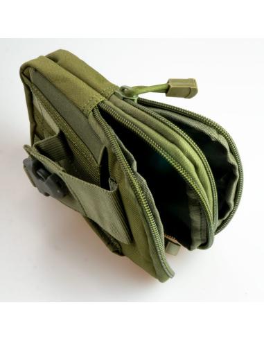 Bolsa Multiusos Verde Para Cinto Táctico | Preço Promocional