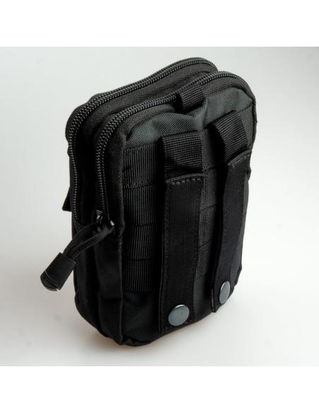 BLACK MULTIPURPOSE POUCH FOR TACTICAL BELT