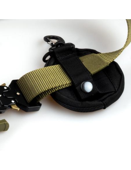 BLACK MULTI-PURPOSE POUCH FOR TACTICAL BELT