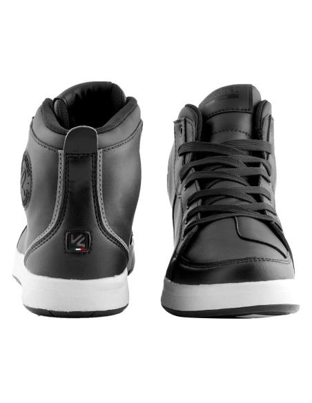 Acquista Scarpe in Pelle Omologate Vquattro Twin Nere a prezzo scontato