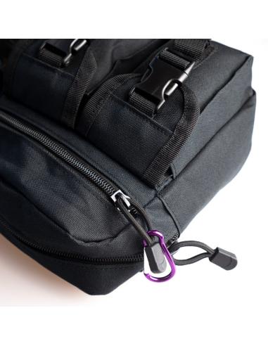 Comprar Riñonera Cinturón Negro Táctico Con Accesorios a precio de oferta