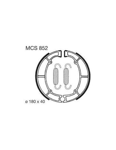 MCS852 SAPATO DE FREIO A TAMBOR TRASEIRO