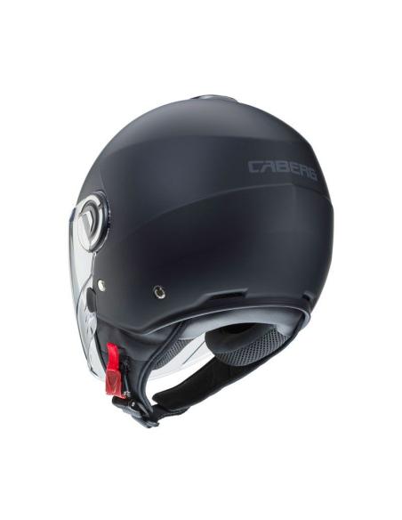 CAPACETE JET VISOR DUPLO CABERG RIVIERA V4 NEGRO MATE
