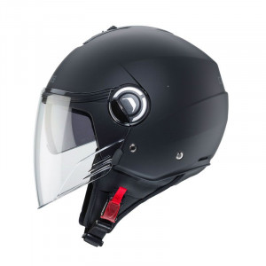 CASCO JET DOPPIA VISIERA CABERG RIVIERA V4 NERO OPACO 2