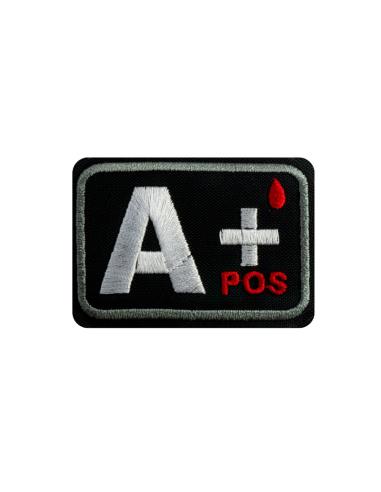PATCH GRUPO SANGUÍNEO A+ 6 X 4 CM