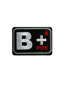 PATCH GROUPE SANGUIN B+ 6 X 4 CM