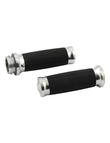 DUKE ALUMINUM GRIPS FOR HARLEY WITH ELECTRONIC THROTTLE