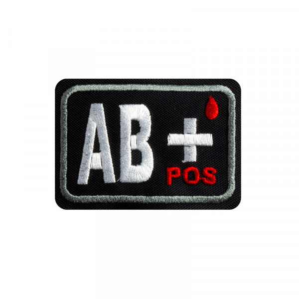 BLOOD GROUP AB+ PATCH 6 X 4 CM