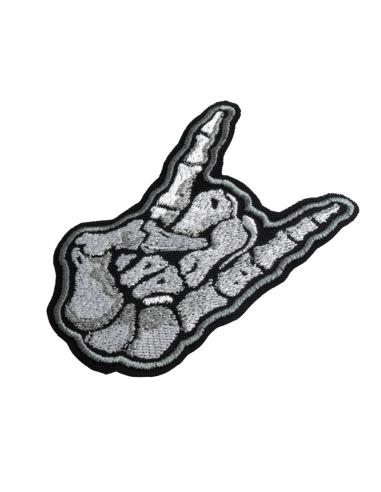 ESQUELETO DE MÃO PATCH DE ROCHA 9 CM