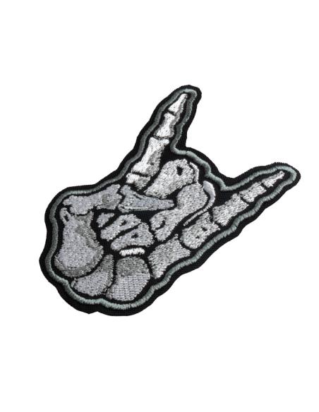 ESQUELETO DE MÃO PATCH DE ROCHA 9 CM