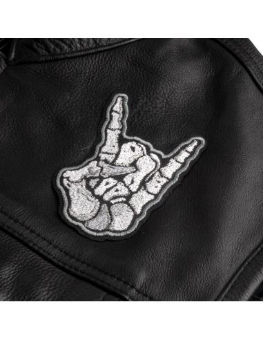 Comprar Parche Rock Mano Esqueleto 9 Cm a precio de oferta