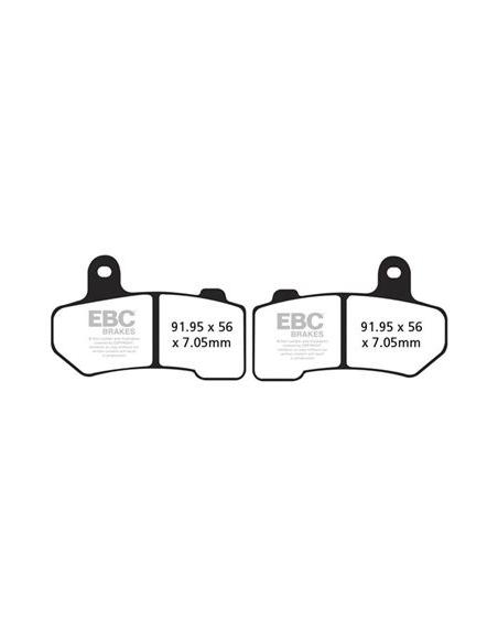 Acquista Pastiglie Freno Ebc Sinterizzate Fa409Hh a prezzo scontato