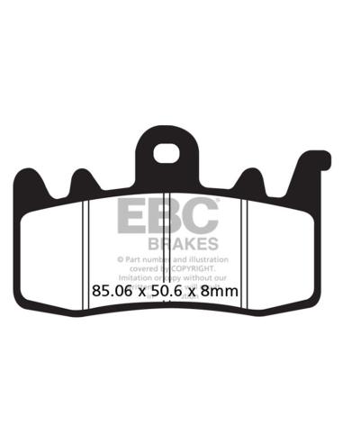 Acquista Pastiglie Ebc Sinterizzate Fa630Hh in offerta speciale