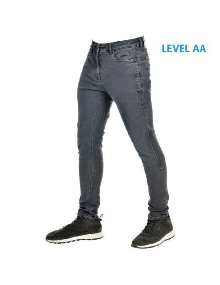 PANTALON OVERLAP SYDNEY GREY SINGLE SLAYER - HOMOLOGATED ECE AA