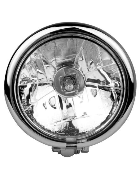 AUXILIARY HEADLIGHT CHROME 4.5 INCHES