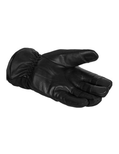 LEATHER AND STRETCH FABRIC GLOVES CITY BY MOORE