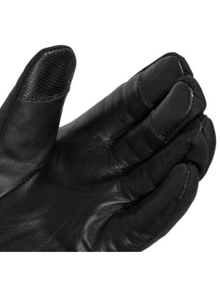 LEATHER AND STRETCH FABRIC GLOVES CITY BY MOORE
