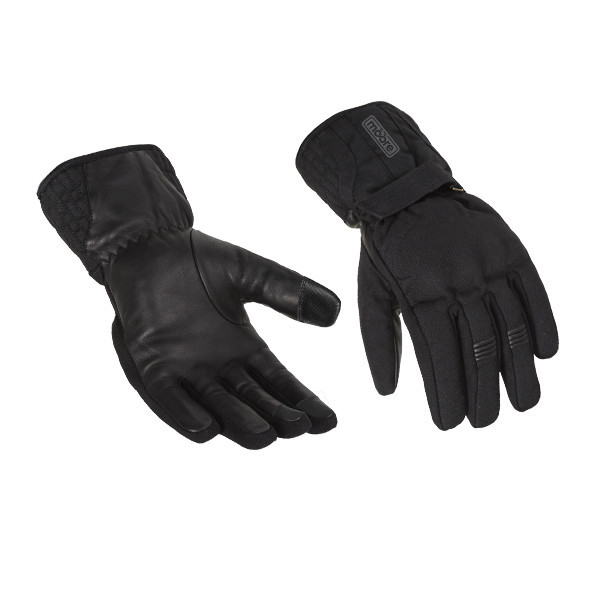MOORE ARA LADY GLOVES IN LEATHER AND NYLON HOMOLOGATED
