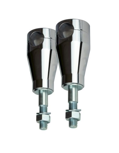 Torres Redondas Cromadas De 3" Com Guiador De 25 Mm. Com Screws