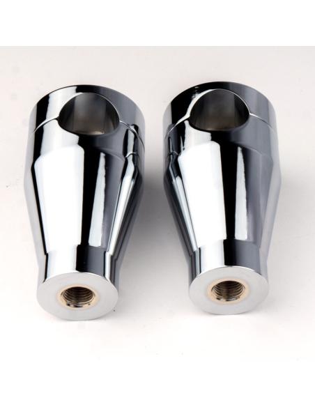 Torres Redondas Cromadas De 3" Com Guiador De 25 Mm. Com Screws