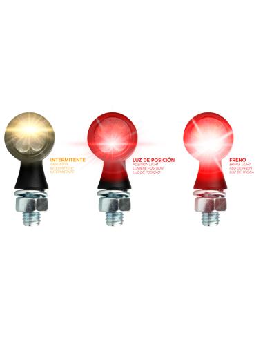 MINESOTA BLACK 3 IN 1 BULLET TYPE FLASHERS