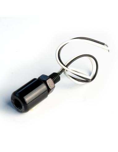 Comprar Mini Luz De Matricula Led Tornillo Negra Homologada a precio de oferta