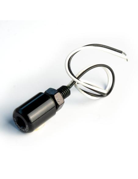 Mini Luz De Registro Led Parafuso Preto Aprovado