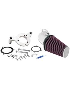 Acquista Filtro ad Alto Flusso K&N Cromato Softail / Dyna 07-11 a prezzo scontato