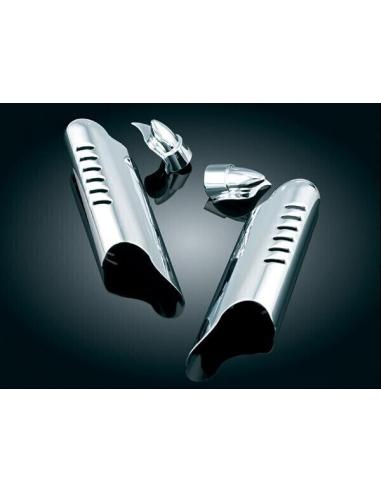 LOWER LEG DEFLECTORS SHIELDS FITS HD TOURING MODELS
