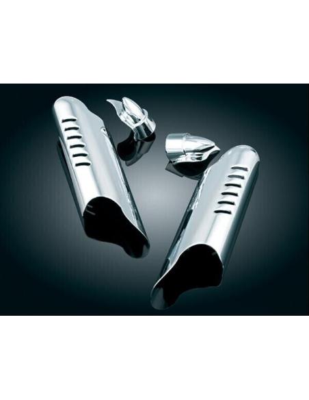 LOWER LEG DEFLECTORS SHIELDS FITS HD TOURING MODELS