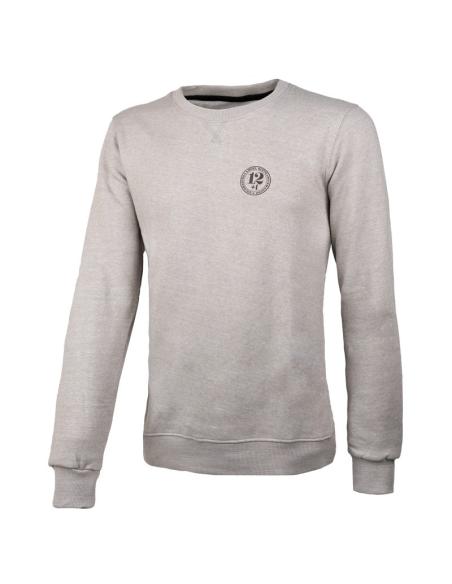 SWEATSHIRT MOTORCYCLE 12+1 GRIS