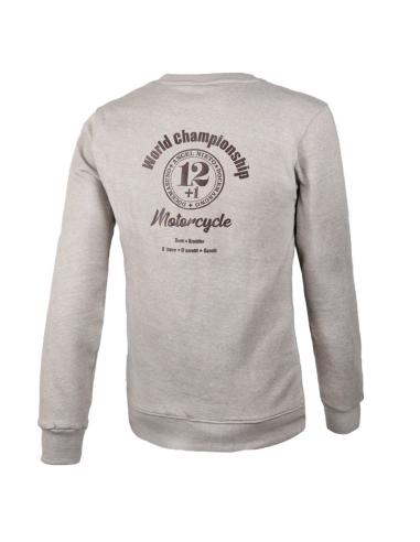 Comprar Sudadera Motorcycle 12+1 Gris a precio de oferta