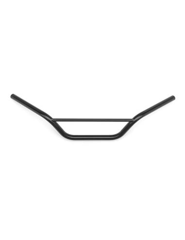 25MM BLACK BMX 15 HANDLEBARS WITH HOLES