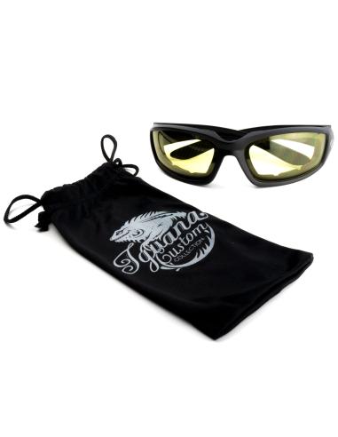 GLASSES FOR MOTORCYCLE THE BONNET YELLOW LENS