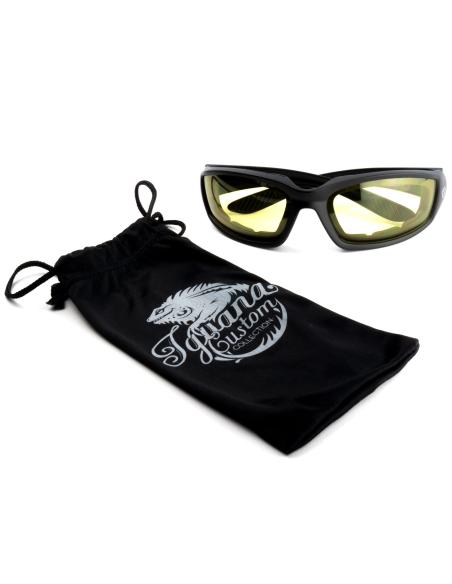 Comprar Gafas Para Moto El Capo Lente Amarilla a precio de oferta