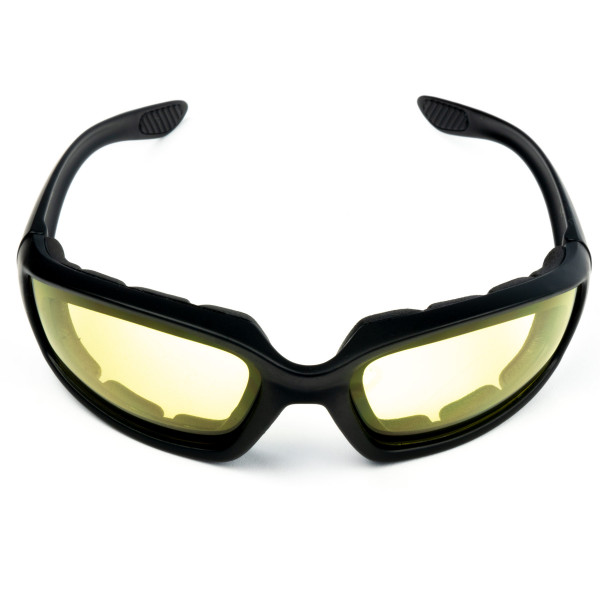 GLASSES FOR MOTORCYCLE THE BONNET YELLOW LENS