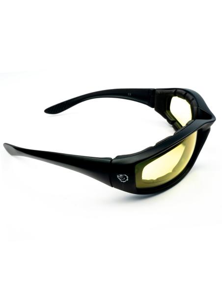 GLASSES FOR MOTORCYCLE THE BONNET YELLOW LENS