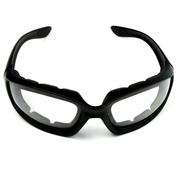 GLASSES FOR MOTORCYCLE THE HOOD TRANSPARENT LENS