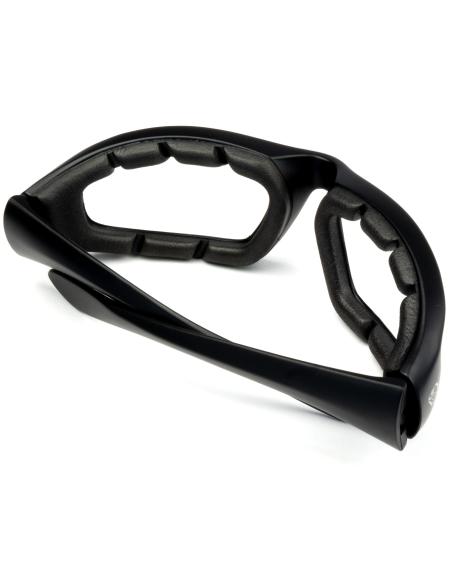ÓCULOS DE MOTOCICLETA A LENTE FOTOCROMÁTICA TRANSPARENTE CAPO - SOL