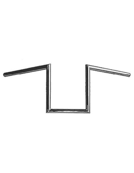 Comprar Manillar Z-Bar 10" 25Mm Cromado Con Muescas a precio de oferta
