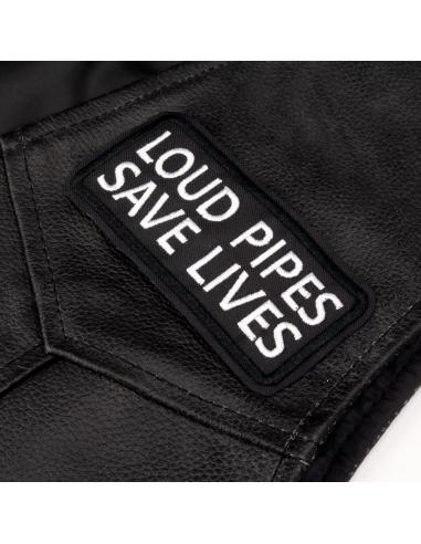 LOUD PIPES SAVE LIVES PATCH 10X5 CM