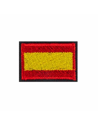 PATCH DE BANDEIRA ESPANHOLA MINI 3 X 2 CM