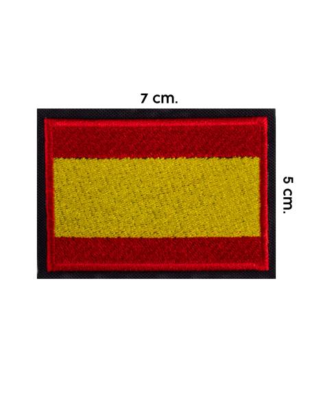 SPAIN FLAG PATCH 7 X 5