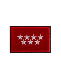 DRAPEAU COM. MADRID 7 X 5 CM