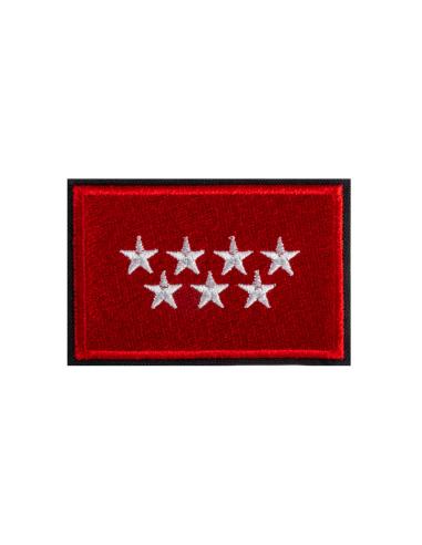 PATCH COM BANDEIRA. MADRID 7 X 5 CM