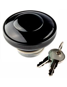 PLUG DE BRILHO PRETO SIMPLES PARA HARLEY COM CHAVE 2