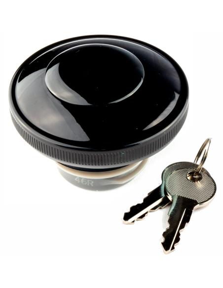 "BLACK" GASCAP WITH LOCK