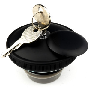 "BLACK" GASCAP WITH LOCK