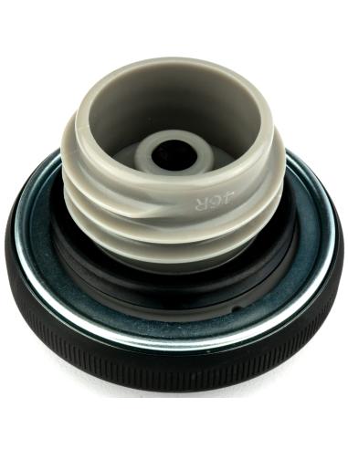 BOUCHON LISSE NOIR MAT POUR HARLEY AVEC CLÉ